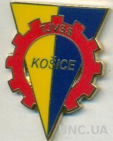 футбол.клуб ВСС Кошице (Словакия)1 ЭМАЛЬ /VSS Kosice,Slovakia football pin badge