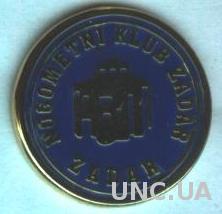 футбол.клуб Задар (Хорватия)1 ЭМАЛЬ / NK Zadar,Croatia football enamel pin badge