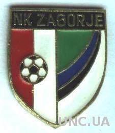 футбол.клуб Загорье (Словения), тяжмет / NK Zagorje, Slovenia football pin badge