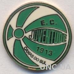 футбол.клуб Жувентуде (Бразилия) ЭМАЛЬ / EC Juventude, Brazil football pin badge