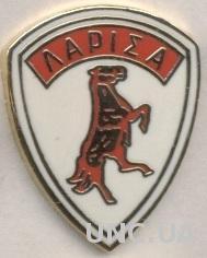 футбольный клуб АЕ Лариса (Греция) ЭМАЛЬ / AE Larissa, Greece football pin badge