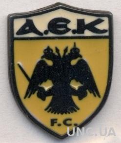 футбольный клуб АЕК Афины (Греция) тяжмет / AEK Athens,Greece football pin badge