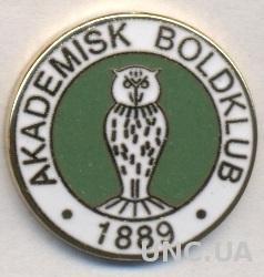 футбольный клуб Академиск (Дания) ЭМАЛЬ /Akademisk BK,Denmark football pin badge