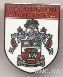 футбольный клуб Аккрингтон (Англия) ЭМАЛЬ / Accrington Stanley FC, England badge