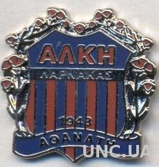 футбольный клуб Алки Ларнака(Кипр) ЭМАЛЬ /Alki Larnaca,Cyprus football pin badge