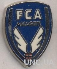 футбольный клуб Амагер Копенгаген (Дания) ЭМАЛЬ / FC Amager,Denmark football pin
