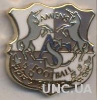 футбольный клуб Амьен(Франция) ЭМАЛЬ /Amiens SC,France football enamel pin badge