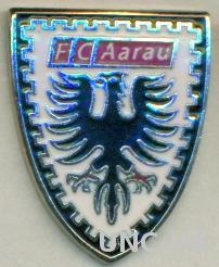 футболный клуб Арау (Швейцария) ЭМАЛЬ / FC Aarau, Switzerland football pin badge