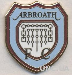 футбольный клуб Арброт(Шотландия) ЭМАЛЬ /Arbroath FC,Scotland football pin badge