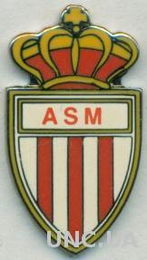 футбольный клуб АС Монако (Франция)1, ЭМАЛЬ /AS Monaco football enamel pin badge