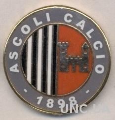 футбольный клуб Асколи (Италия)3 ЭМАЛЬ / Ascoli Calcio, Italy football pin badge
