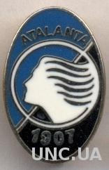 футбольный клуб Аталанта (Италия)1 ЭМАЛЬ / Atalanta Bergamo,Italy football badge