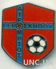 футбольный клуб Атромитос (Кипр) ЭМАЛЬ /Atromitos Yeroskipou,Cyprus football pin
