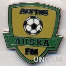футбольный клуб Ауска Алитус (Литва) ЭМАЛЬ / Auska Alytus,Lithuania football pin
