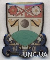 футбольный клуб Барнет (Англия) тяжмет / Barnet FC, England football pin badge