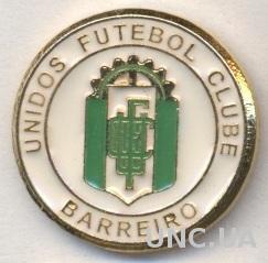 футбольный клуб Баррейро (Португалия) тяжмет /Unidos Barreiro,Portugal pin badge