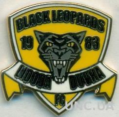 футбольный клуб Блэк Леопардс (ЮАР), ЭМАЛЬ / Black Leopards FC, RSA football pin