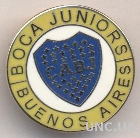 футбольный клуб Бока Хуниорс (Аргентина)№2 ЭМАЛЬ / Boca Juniors, Argentina badge