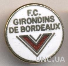футбольный клуб Бордо (Франция) ЭМАЛЬ / Girondins Bordeaux,France football badge