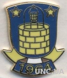 футбольный клуб Брондбю (Дания), ЭМАЛЬ / Brondby IF, Denmark football pin badge