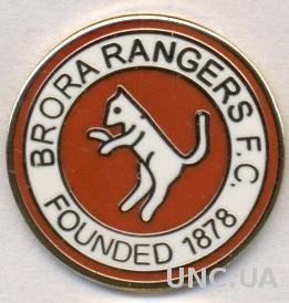 футбольный клуб Брора (Шотландия),№2 ЭМАЛЬ / Brora Rangers,Scotland football pin
