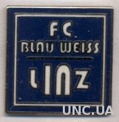 футбольный клуб БВ Линц (Австрия) ЭМАЛЬ / Blau-Weiss Linz, Austria football pin