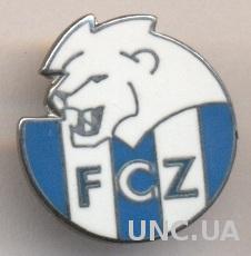 футбольный клуб Цюрих (Швейцария), ЭМАЛЬ / FC Zurich, Switzerland football badge