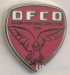 футбольный клуб Дижон (Франция), ЭМАЛЬ / Dijon FCO, France football pin badge