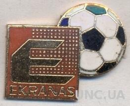 футбольный клуб Экранас Паневежис(Литва)2 ЭМАЛЬ /Ekranas Panevezys,Lithuania pin
