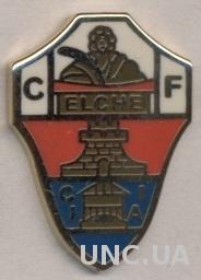 футбольный клуб Эльче (Испания) ЭМАЛЬ / CF Elche,Spain football enamel pin badge