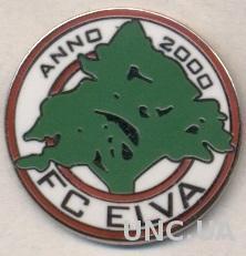 футбольный клуб Элва (Эстония) ЭМАЛЬ / FC Elva,Estonia football enamel pin badge