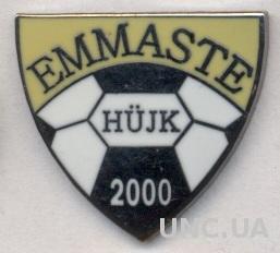 футбольный клуб Эммасте (Эстония) ЭМАЛЬ /HUJK Emmaste,Estonia football pin badge