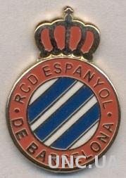 футбольный клуб Эспаньол (Испания)2 ЭМАЛЬ /RCD Espanyol,Spain football pin badge