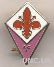 футбольный клуб Фиорентина (Италия)1 ЭМАЛЬ / AC Fiorentina, Italy football badge
