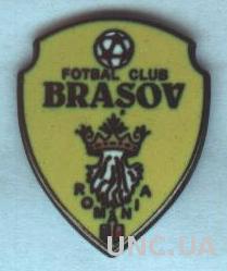 футбольный клуб ФК Брашов (Румыния) ЭМАЛЬ / FC Brasov,Romania football pin badge