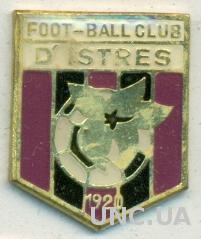 футбольный клуб ФК Истр (Франция), тяжмет / FC Istres, France football pin badge
