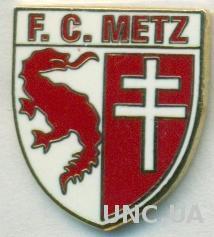 футбольный клуб ФК Мец(Франция)1 ЭМАЛЬ /FC Metz,France football enamel pin badge