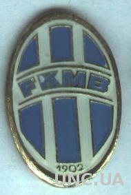 футбольный клуб ФК Млада-Болеслав (Чехия) тяжмет / FK Mlada Boleslav,Czech badge