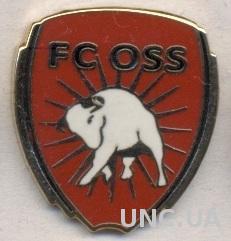 футбольный клуб ФК Осс (Голландия) ЭМАЛЬ / FC Oss,Netherlands football pin badge