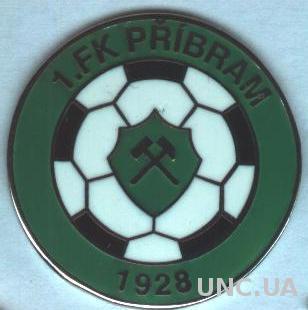 футбольный клуб ФК Пршибрам (Чехия) ЭМАЛЬ /1.FC Pribram,Czech football pin badge