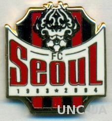 футбольный клуб ФК Сеул (Корея), ЭМАЛЬ /FC Seoul,Korea football enamel pin badge