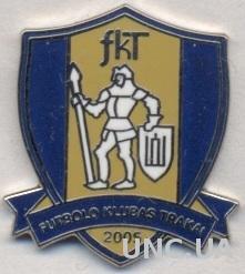 футбольный клуб ФК Тракай (Литва) ЭМАЛЬ /FK Trakai, Lithuania football pin badge
