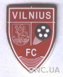 футбольный клуб ФК Вильнюс(Литва) ЭМАЛЬ /FC Vilnius,Lithuania football pin badge