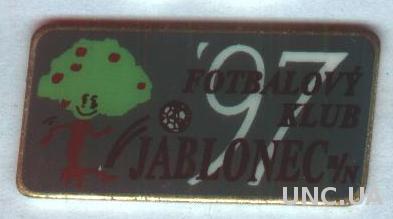 футбольный клуб ФК Яблонец'97 (Чехия), тяжмет / FK Jablonec, Czech football pin