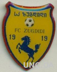 футбольный клуб ФК Зугдиди (Грузия), тяжмет / FC Zugdidi, Georgia football pin