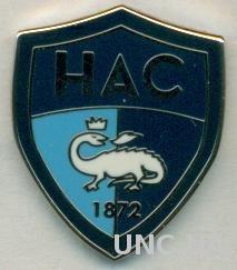 футбольный клуб Гавр (Франция),№1 ЭМАЛЬ / Le Havre AC, France football pin badge