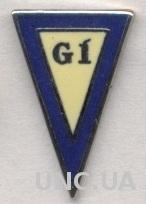 футбольный клуб ГИ Гота (Фареры)2 ЭМАЛЬ /GI Gotu,Faroe football enamel pin badge
