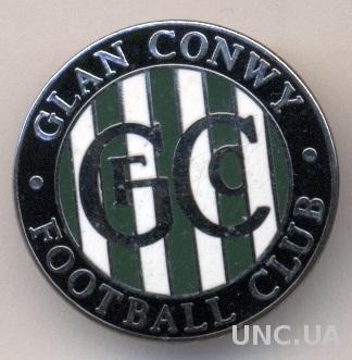 футбольный клуб Глан Конви (Уэльс), ЭМАЛЬ / Glan Conwy FC, Wales football badge