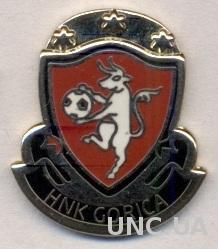 футбольный клуб Горица (Хорватия)2 ЭМАЛЬ / HNK Gorica,Croatia football pin badge