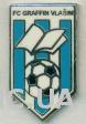 футбольный клуб Графин Влашим (Чехия) ЭМАЛЬ / Graffin Vlasim, Czech football pin
